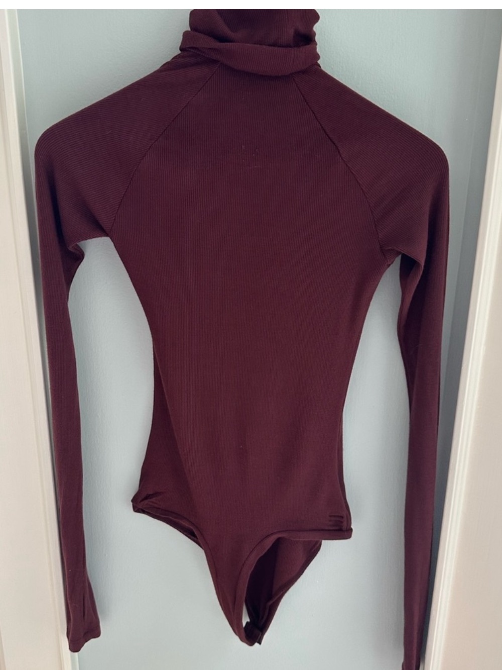 ALIX NYC | Carder Asymmetrical High Neck Bodysuit | Small - Picture 5 of 7